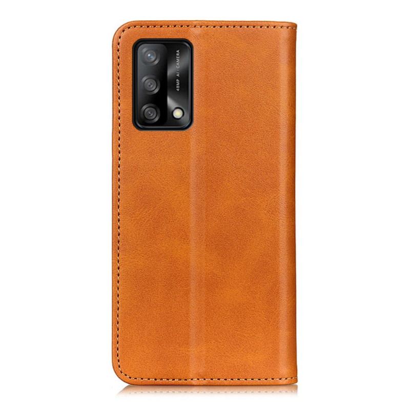 Cover Oppo A74 4G Flip Cover Elegance Split Læder