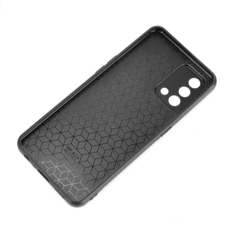 Cover Oppo A74 4G Stil Lædersøm