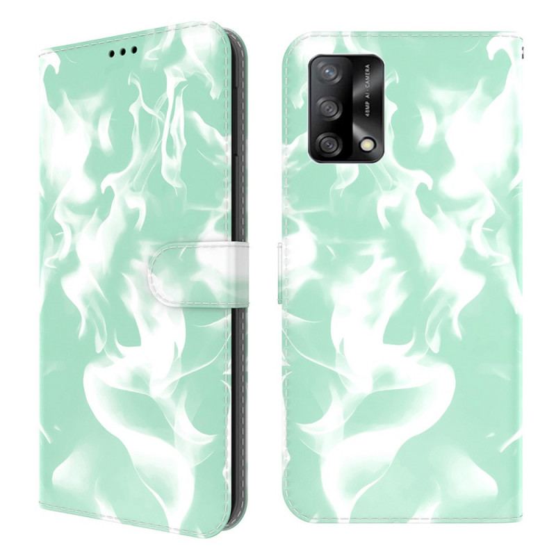 Flip Cover Oppo A74 4G Abstrakt Mønster