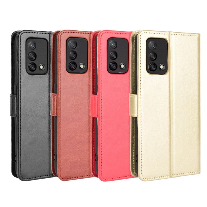 Flip Cover Oppo A74 4G Prangende Kunstlæder