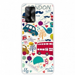 Mobilcover Oppo A74 4G London Liv