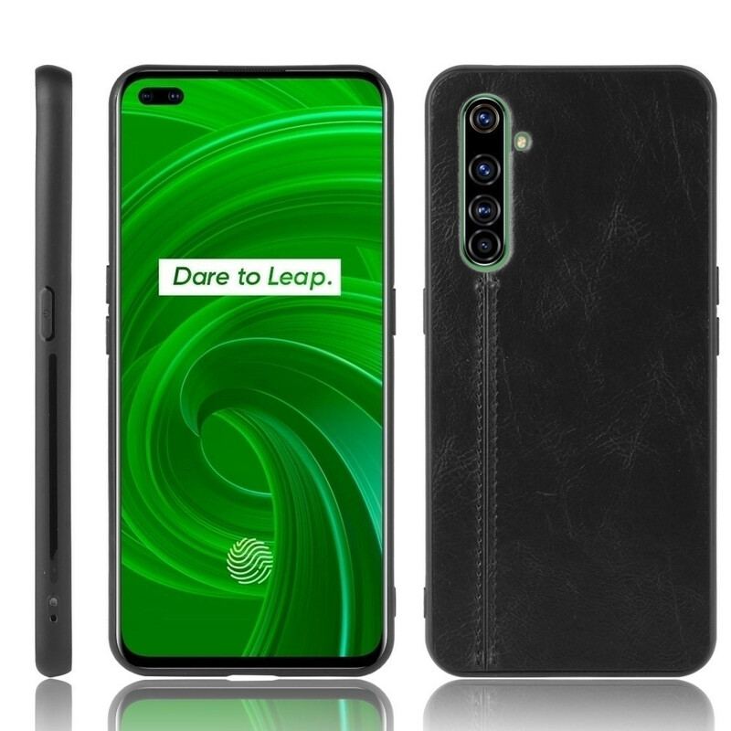 Mobilcover Realme X50 Pro Stil Lædersøm