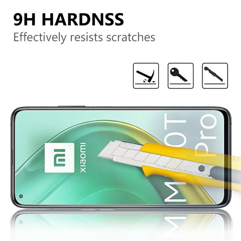 Arc Edge Tempered Glass Protection Til Xiaomi Mi 10T / 10T Pro-Skærm