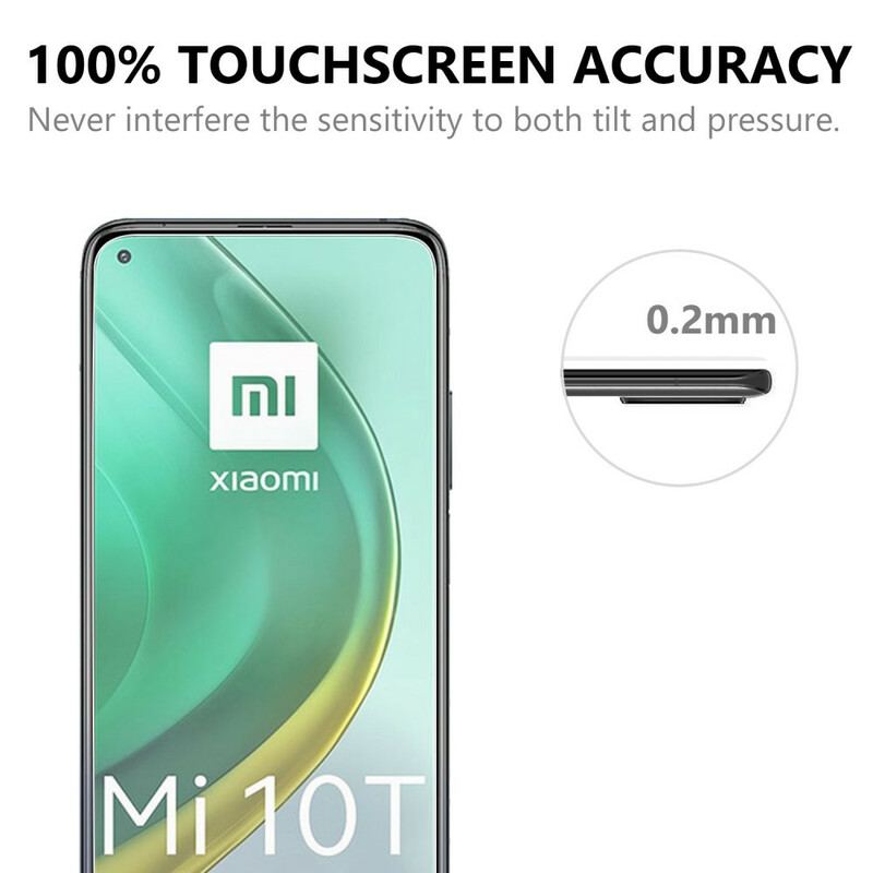 Arc Edge Tempered Glass Protection Til Xiaomi Mi 10T / 10T Pro-Skærm