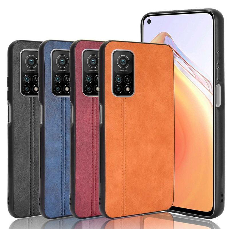 Cover Xiaomi Mi 10T / 10T Pro Couture Lædereffekt