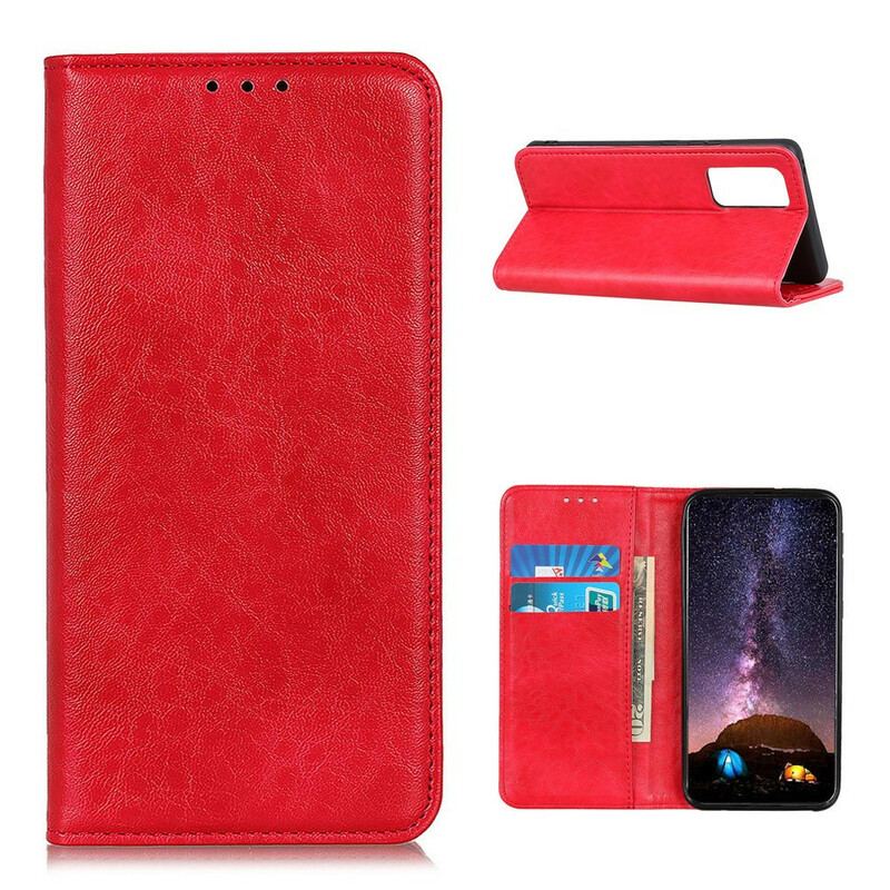 Cover Xiaomi Mi 10T / 10T Pro Flip Cover Tekstureret Splitlæder