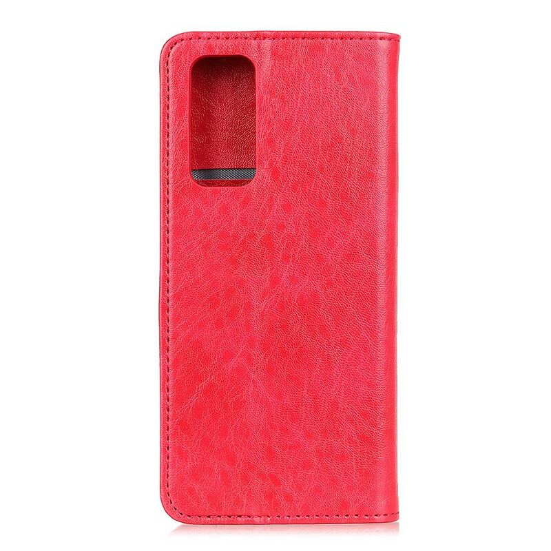 Cover Xiaomi Mi 10T / 10T Pro Flip Cover Tekstureret Splitlæder