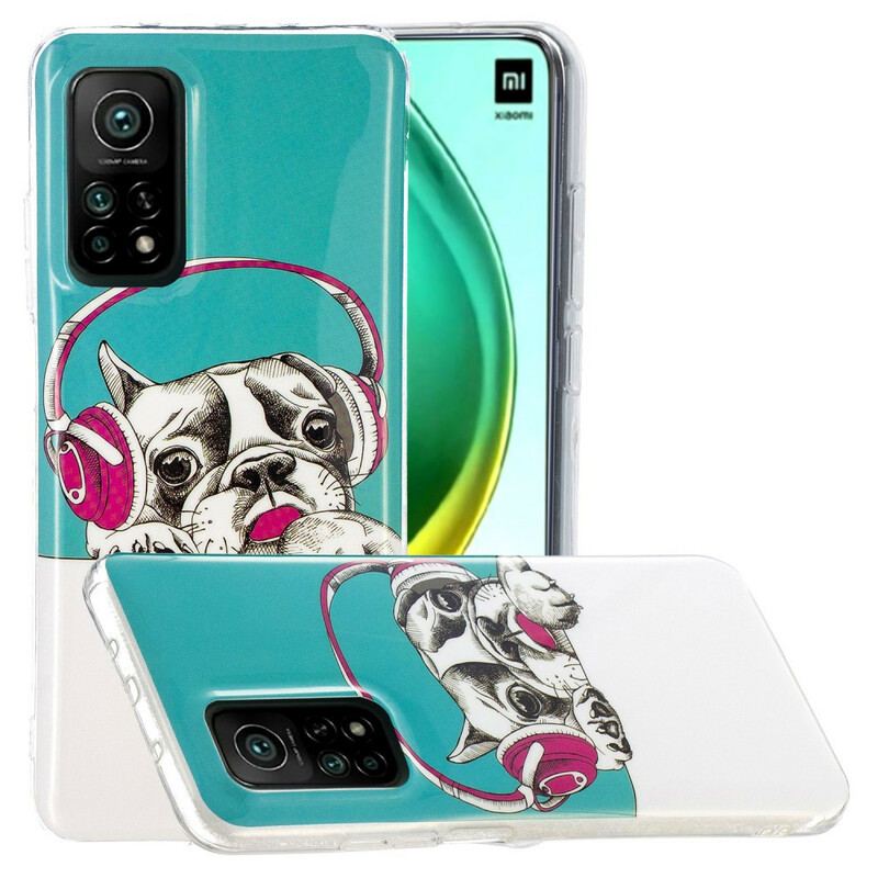 Cover Xiaomi Mi 10T / 10T Pro Fluorescerende Hund