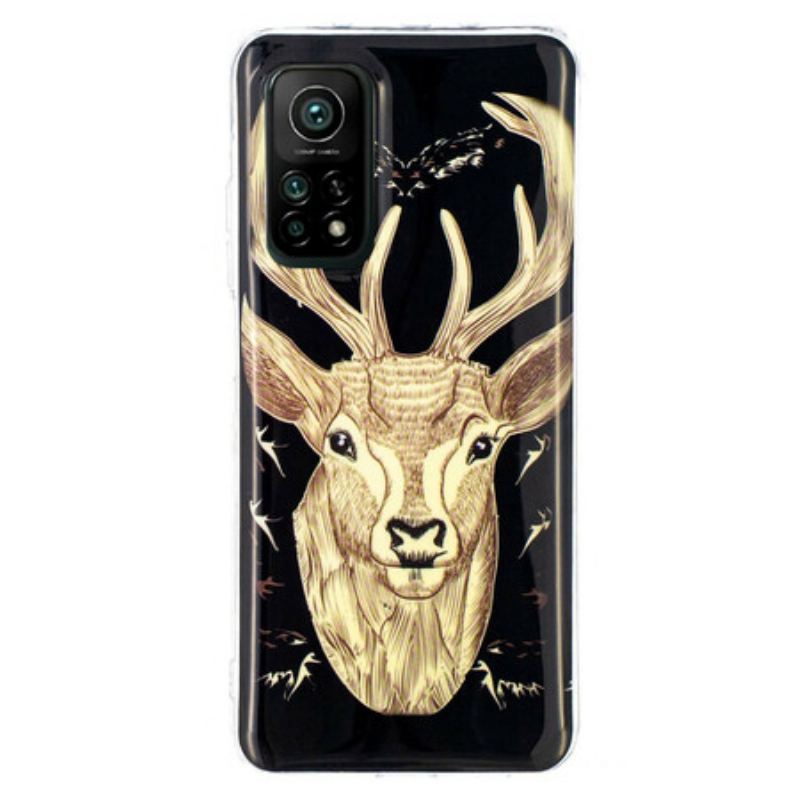 Cover Xiaomi Mi 10T / 10T Pro Fluorescerende Majestic Stag