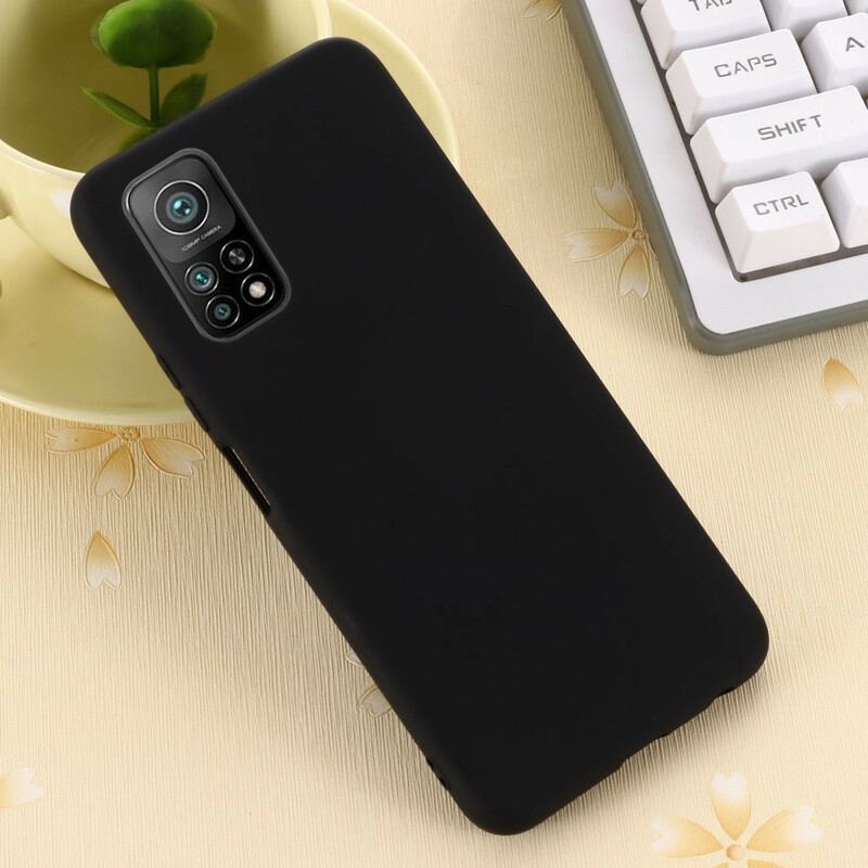 Cover Xiaomi Mi 10T / 10T Pro Flydende Silikone Med Snor