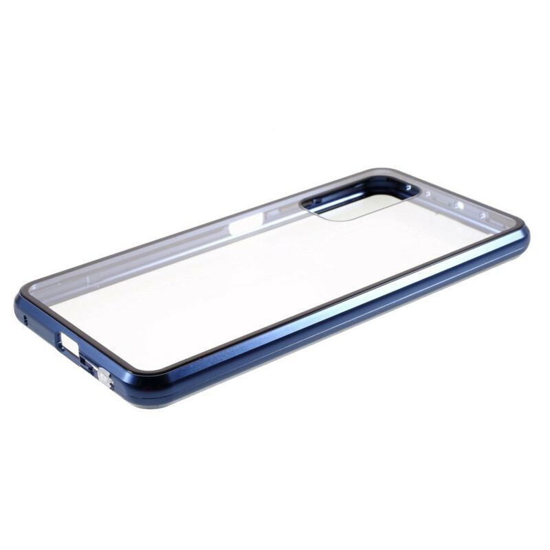 Cover Xiaomi Mi 10T / 10T Pro For- Og Bagside Hærdet Glas Og Metal