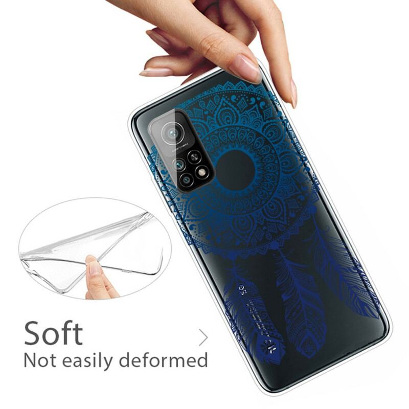 Cover Xiaomi Mi 10T / 10T Pro Mandala Med Enkelt Blomst