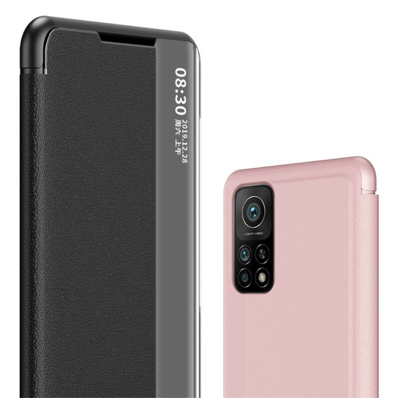 Cover Xiaomi Mi 10T / 10T Pro Tekstureret Kunstlæder