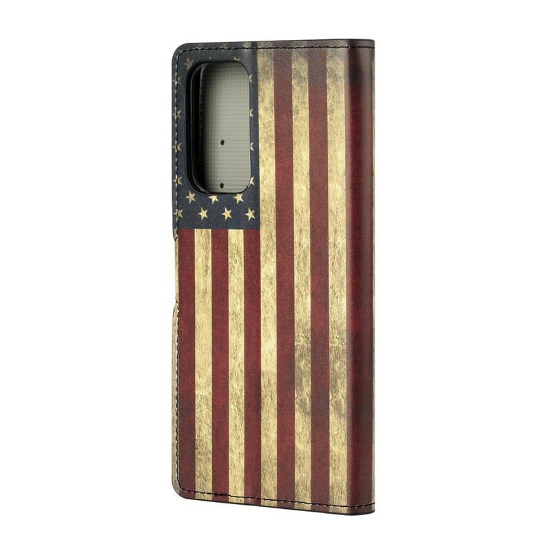 Flip Cover Xiaomi Mi 10T / 10T Pro Amerikansk Flag