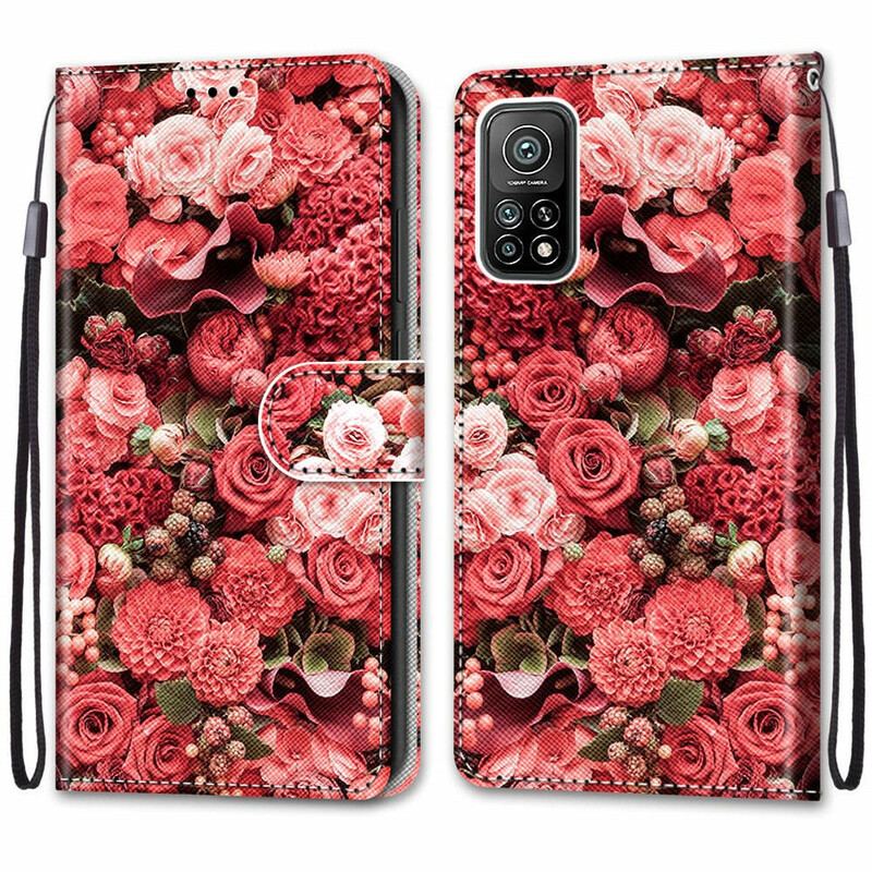 Flip Cover Xiaomi Mi 10T / 10T Pro Blomsterromantik