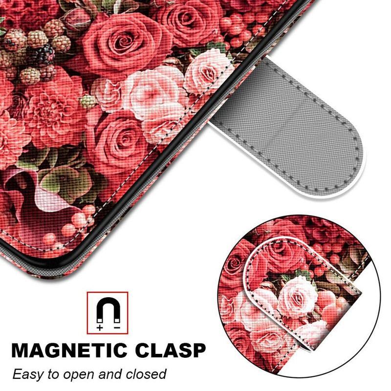 Flip Cover Xiaomi Mi 10T / 10T Pro Blomsterromantik