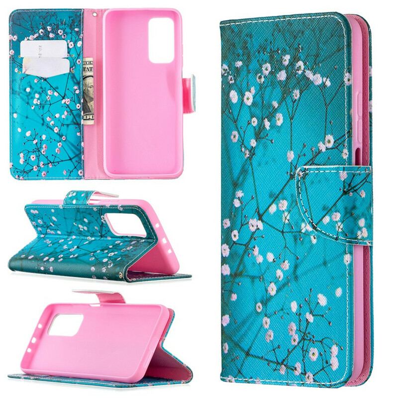 Flip Cover Xiaomi Mi 10T / 10T Pro Blomstrende Træ