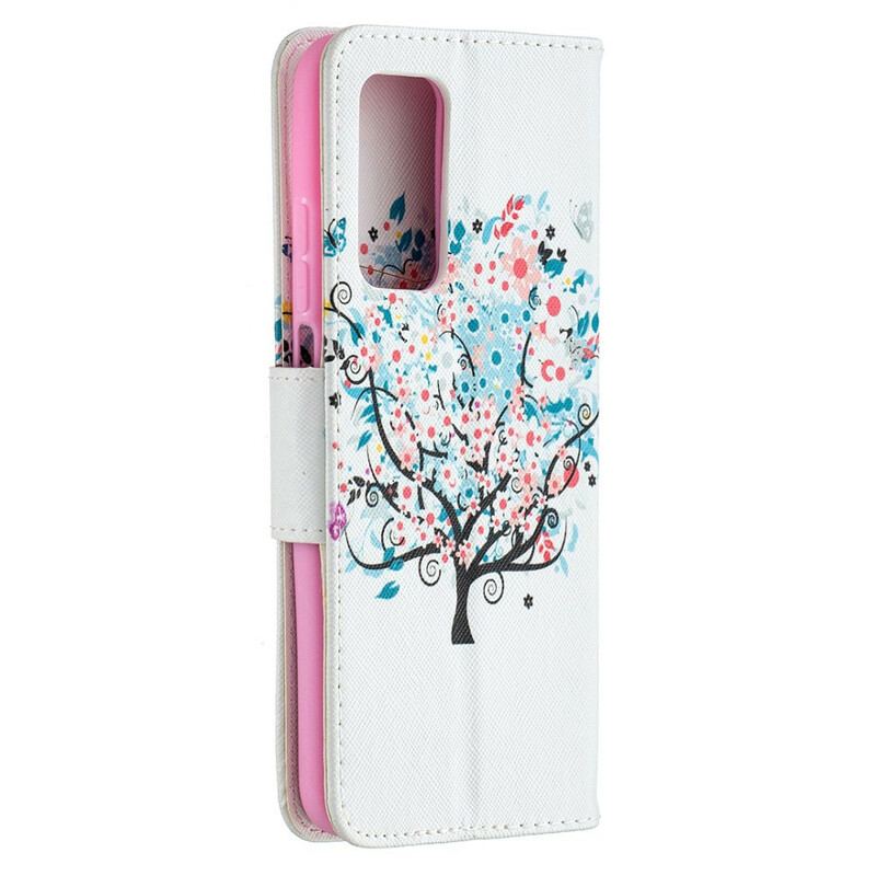 Flip Cover Xiaomi Mi 10T / 10T Pro Blomstret Træ