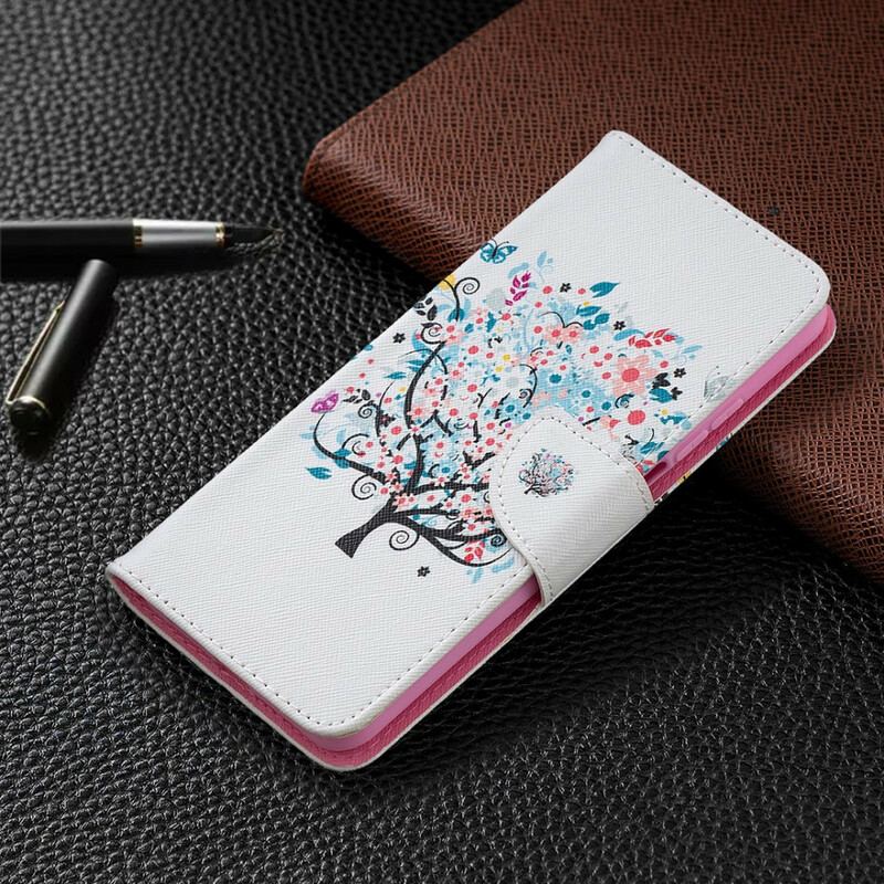 Flip Cover Xiaomi Mi 10T / 10T Pro Blomstret Træ