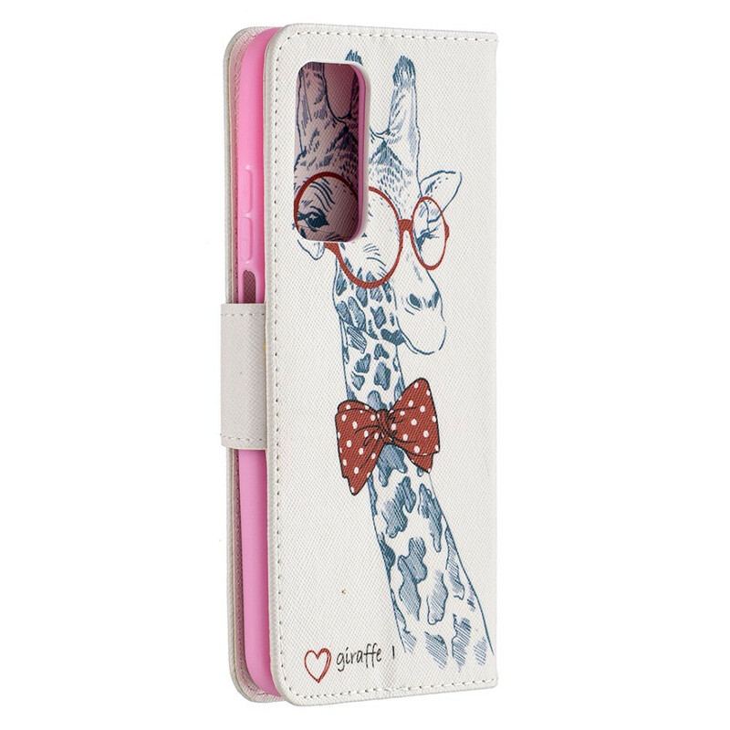 Flip Cover Xiaomi Mi 10T / 10T Pro Brainy Giraf