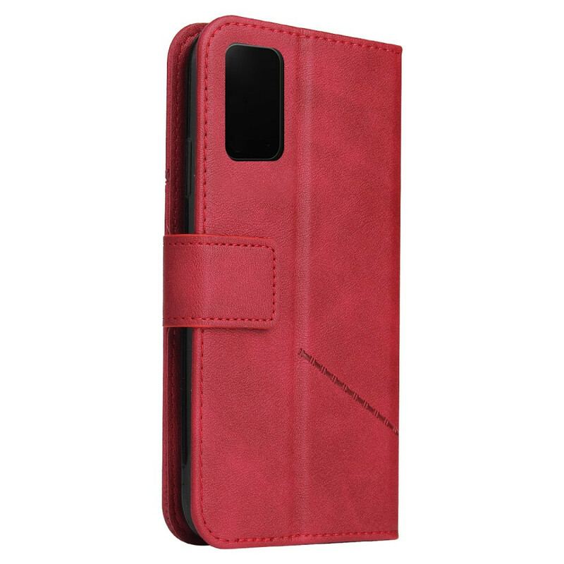 Flip Cover Xiaomi Mi 10T / 10T Pro Imiteret Læder Fantasy Metal Gq.utrobe