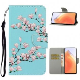 Flip Cover Xiaomi Mi 10T / 10T Pro Med Snor Strappy Busk