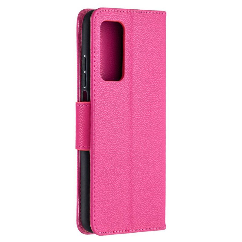 Læder Cover Xiaomi Mi 10T / 10T Pro Flip Cover Litchi Rabat Oblique