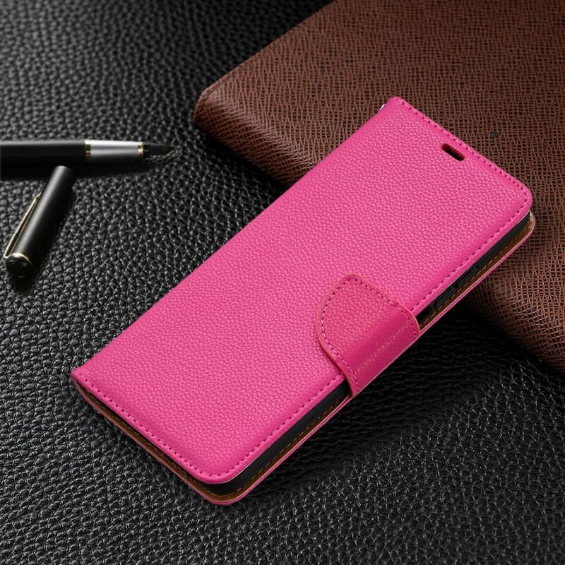 Læder Cover Xiaomi Mi 10T / 10T Pro Flip Cover Litchi Rabat Oblique