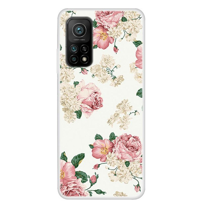 Mobilcover Xiaomi Mi 10T / 10T Pro Frihedsblomster