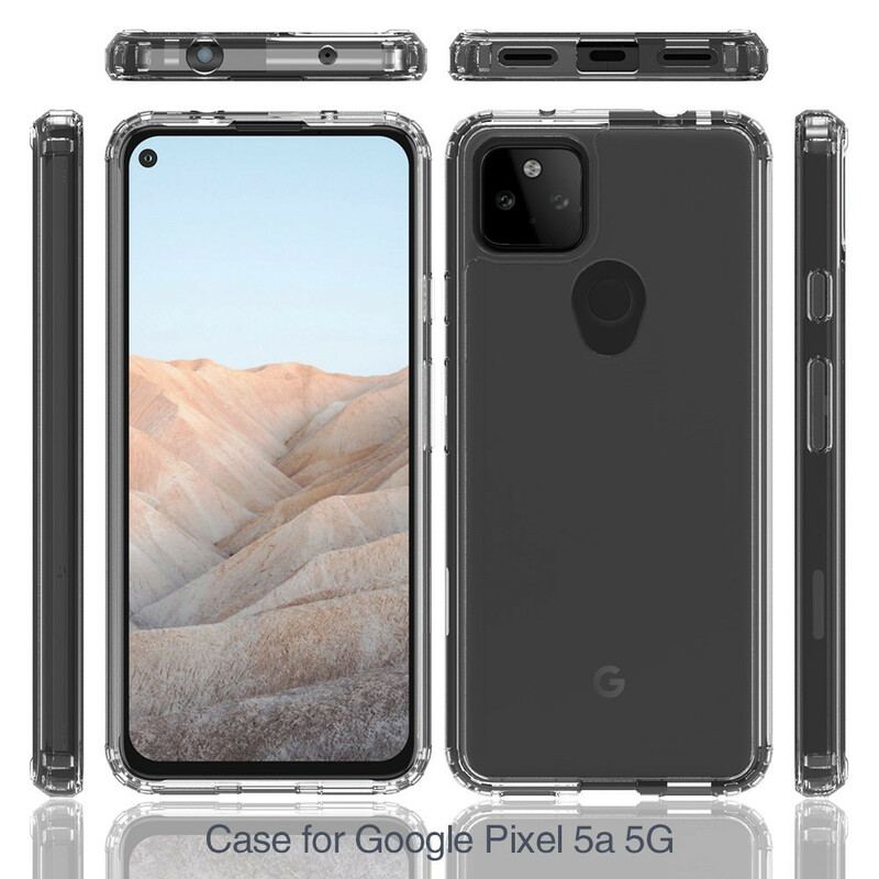 Cover Google Pixel 5A Gennemsigtig Krystalklar