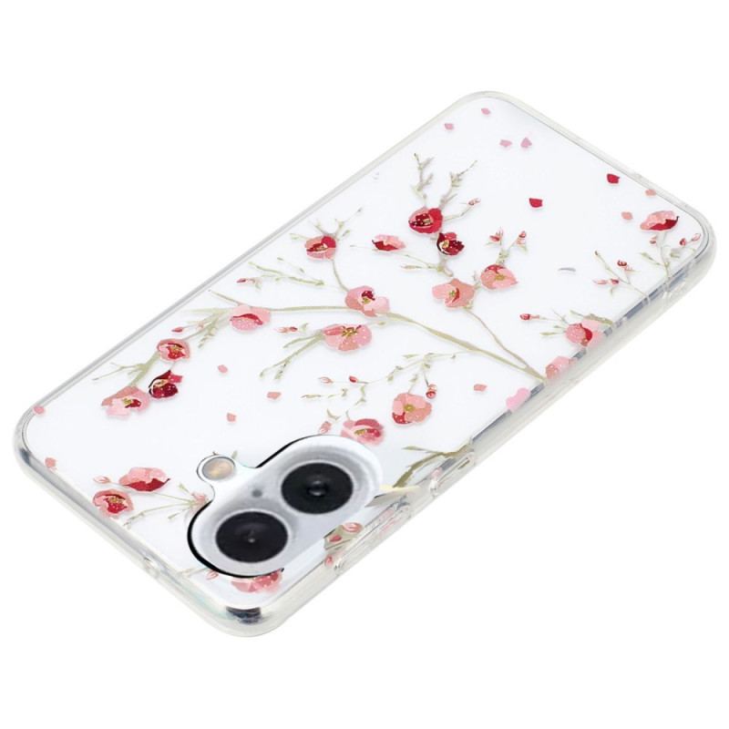 Cover iPhone 16 Plus Blomster