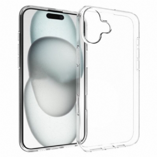 Cover iPhone 16 Plus Gennemsigtig Skridsikker