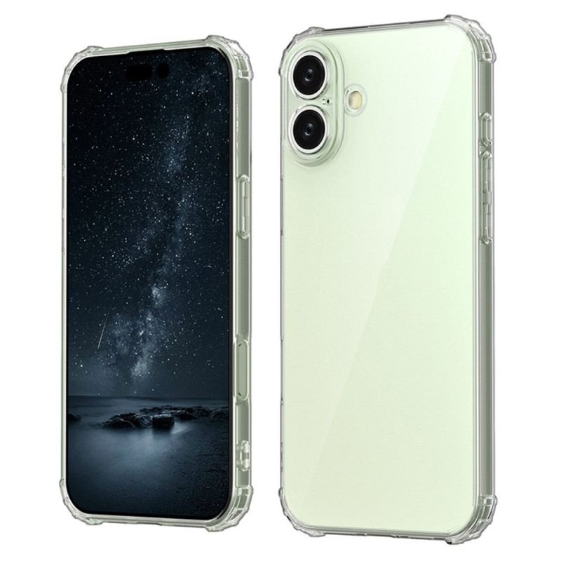 Cover iPhone 16 Plus Gennemsigtige Forstærkede Hjørner