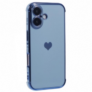 Cover iPhone 16 Plus Hjerte