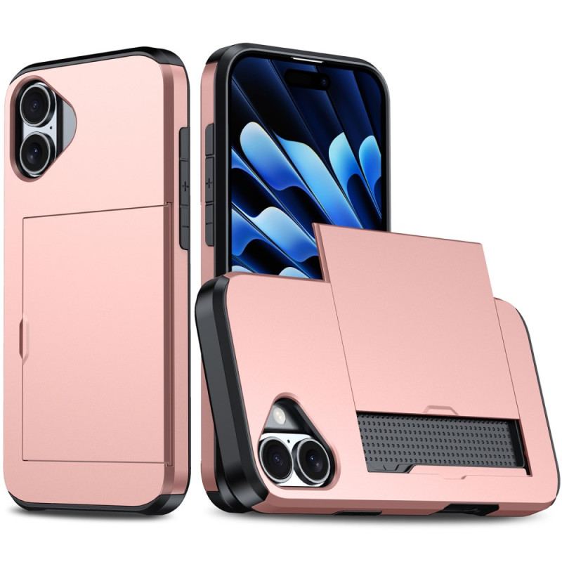 Cover iPhone 16 Plus Integreret Kortholder