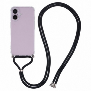 Cover iPhone 16 Plus Telefon Etui Gennemsigtig Ledning