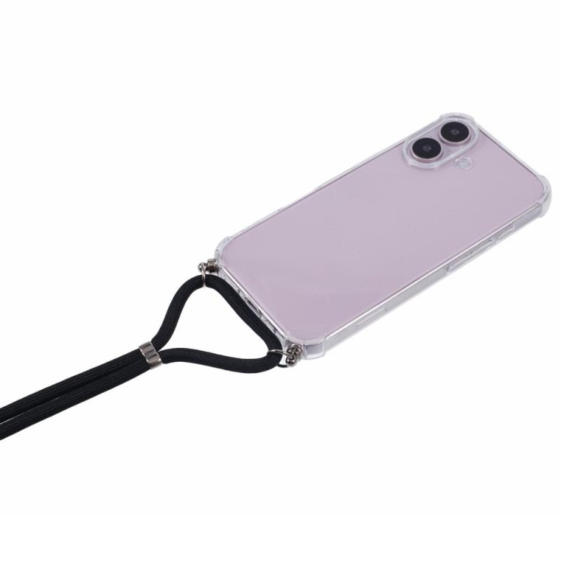 Cover iPhone 16 Plus Telefon Etui Gennemsigtig Ledning