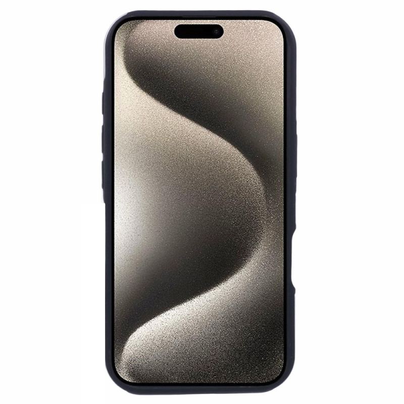 Cover iPhone 16 Plus Telefon Etui Roterende Støtte I Metaleffekt