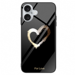 Cover Til iPhone 16 Plus For Love Black