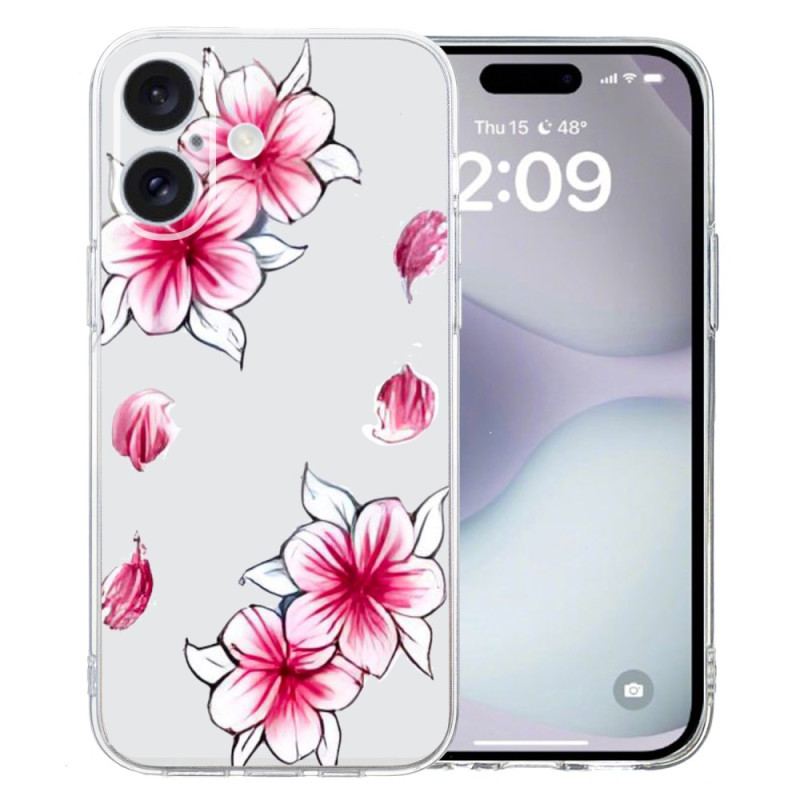 Cover Til iPhone 16 Plus Kirsebærblomster