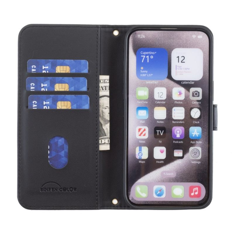 Flip Cover iPhone 16 Plus Premium Binfen Farve