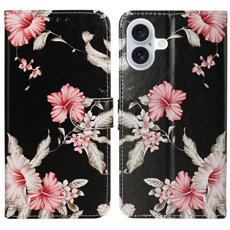 Flip Cover iPhone 16 Plus Rhododendron