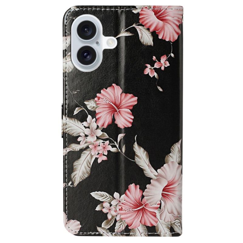 Flip Cover iPhone 16 Plus Rhododendron