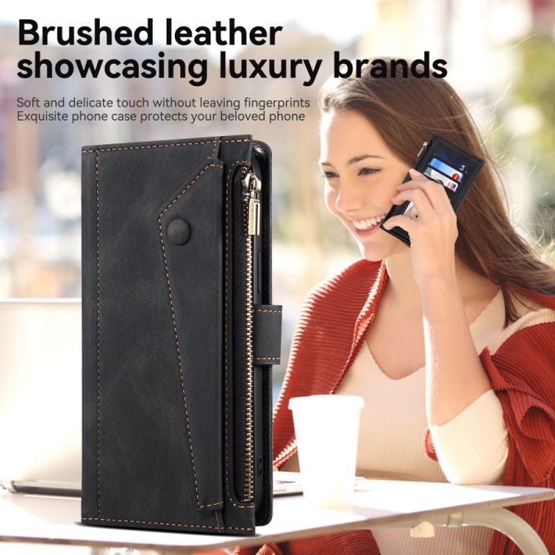 Læder Cover iPhone 16 Plus Telefon Etui Star Series Eseble