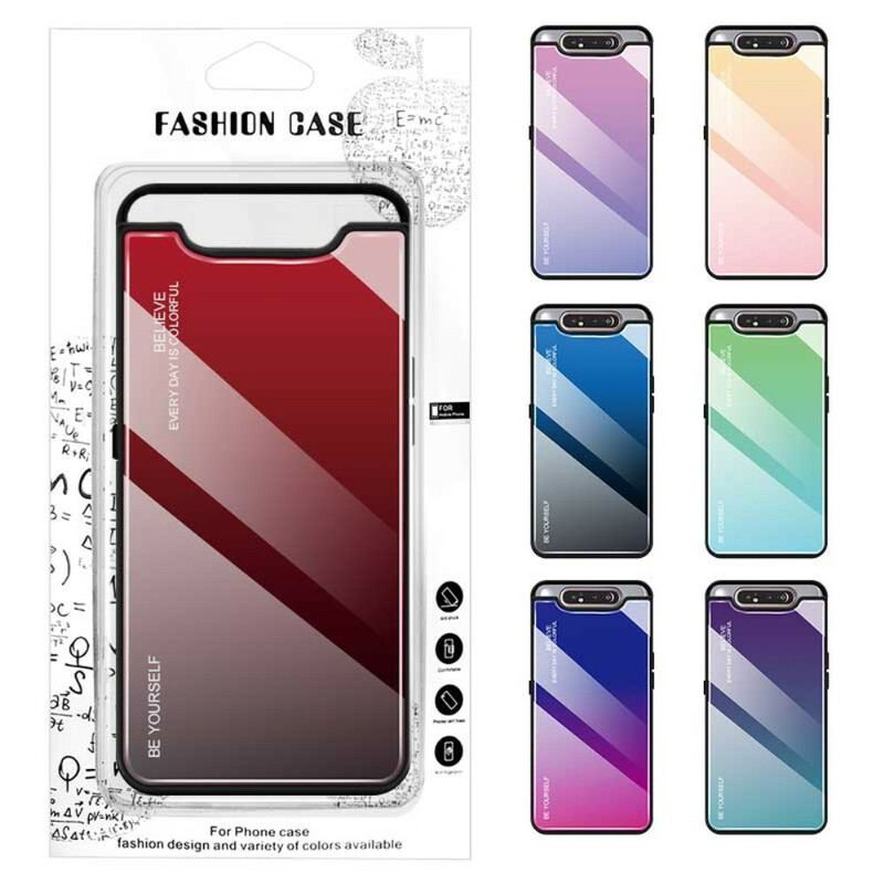 Cover Samsung Galaxy A80 / A90 Hærdet Glas Vær Dig Selv