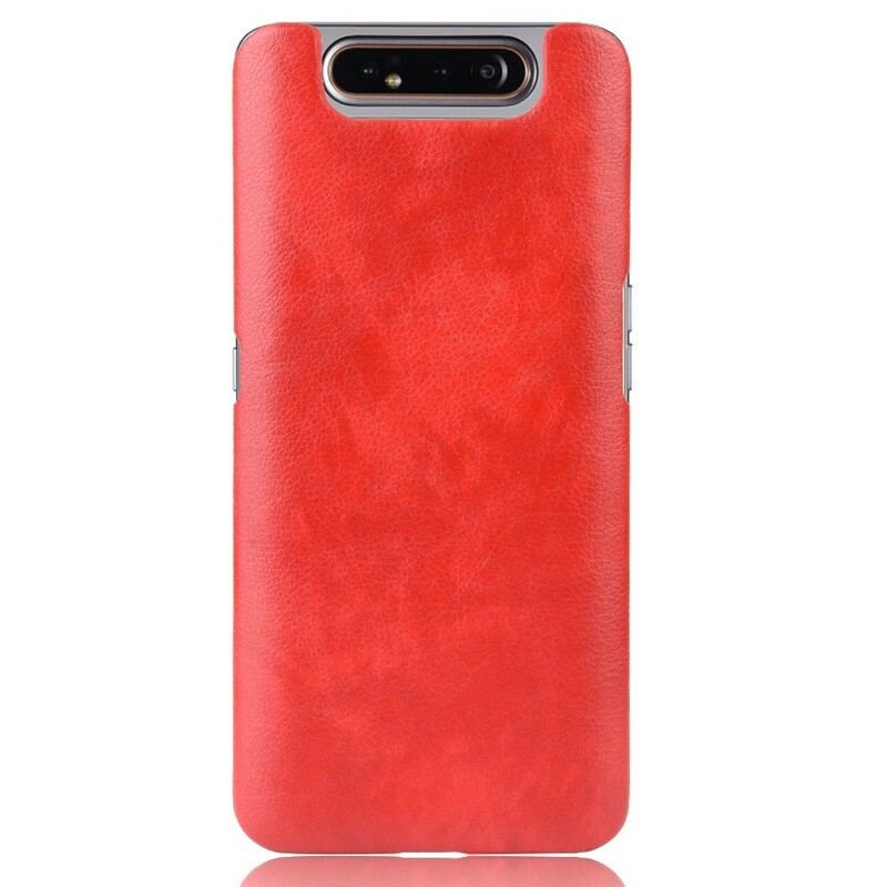 Cover Samsung Galaxy A80 / A90 Litchi Læder Effekt