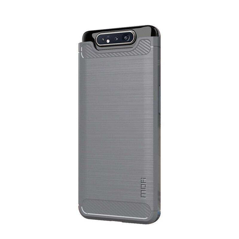 Cover Samsung Galaxy A80 / A90 Mofi Børstet Kulfiber