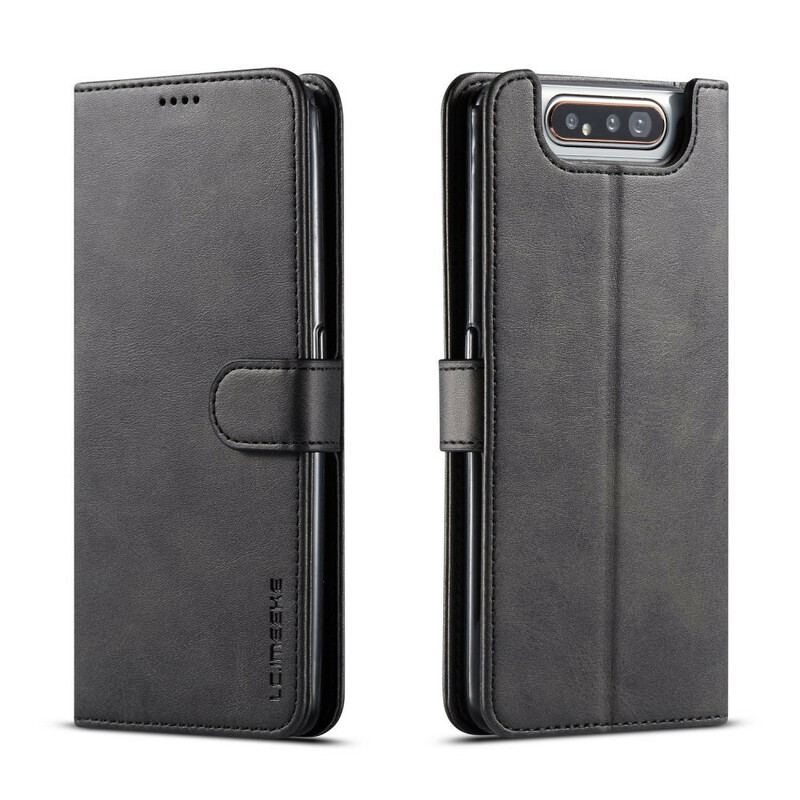 Flip Cover Samsung Galaxy A80 / A90 Lc.imeeke Lædereffekt