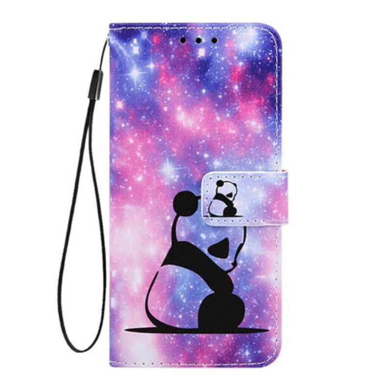 Flip Cover Samsung Galaxy A80 / A90 Panda Galaxy