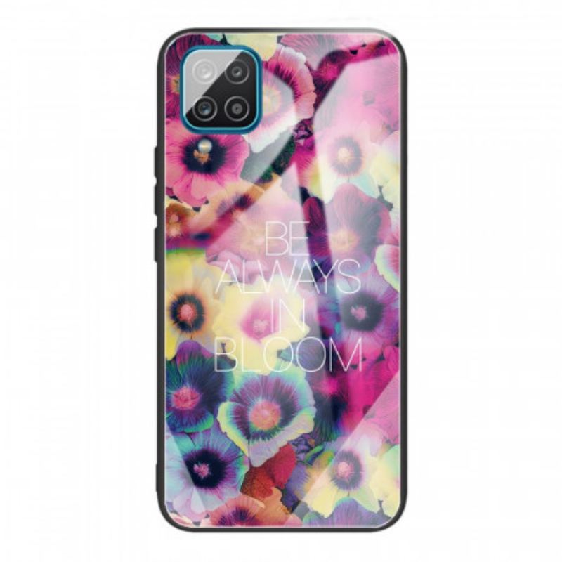 Cover Samsung Galaxy M32 Be Always In Bloom Hærdet Glas